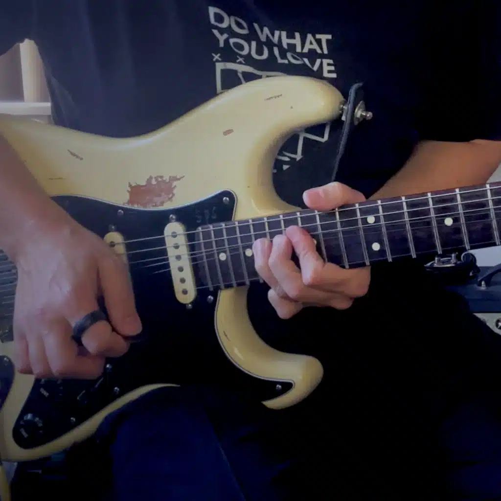 Feel-good Vintage Blues Guitar Backing Track Jam (C)