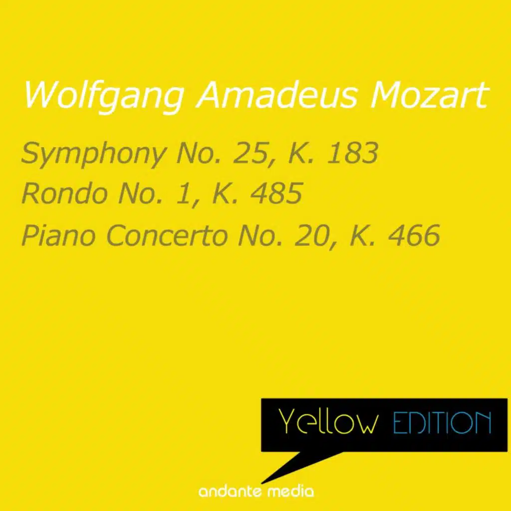 Yellow Edition - Mozart: Symphony No. 25, K. 183 & Piano Concerto No. 20, K. 466
