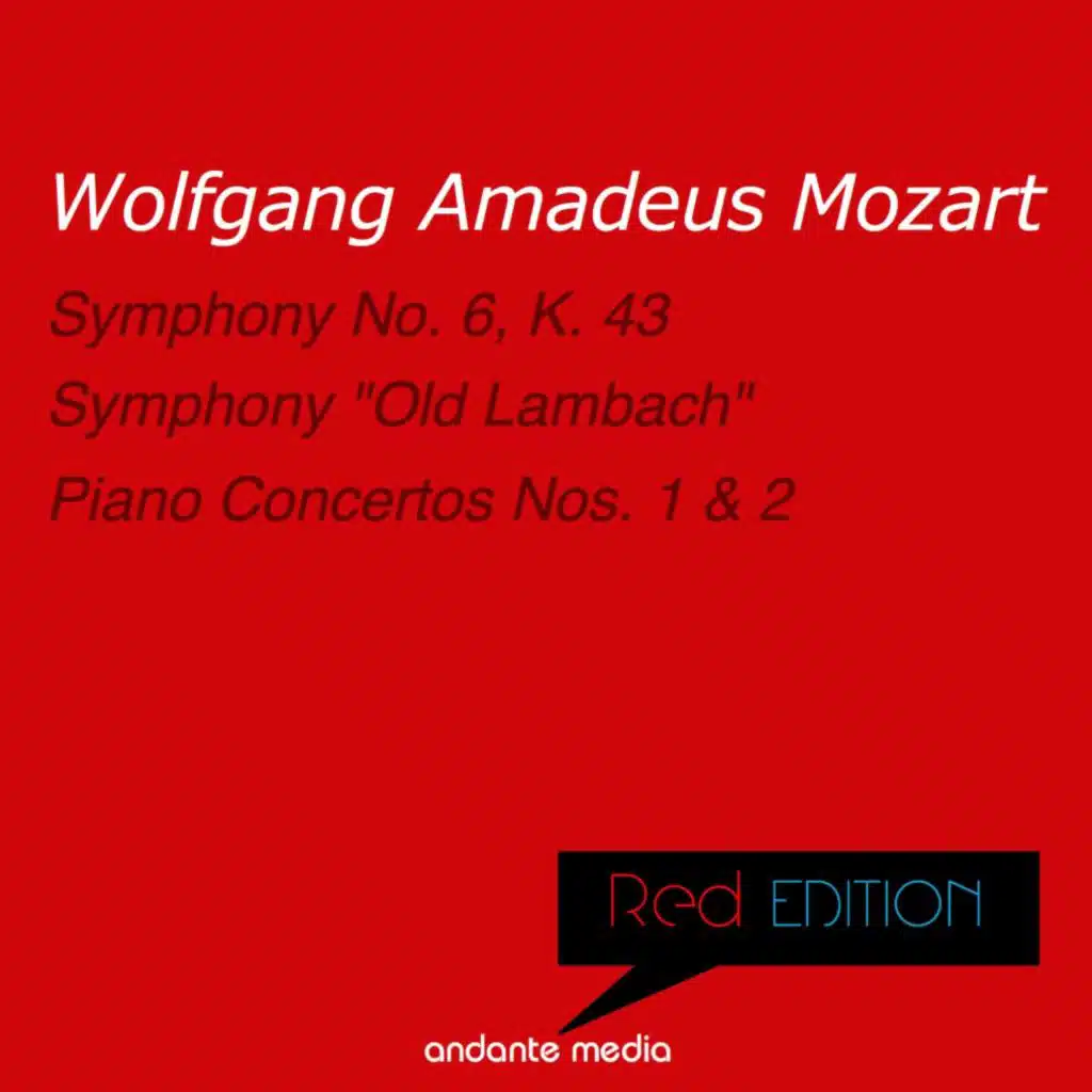 Red Edition - Mozart: Symphony "Old Lambach" & Piano Concertos Nos. 1, 2