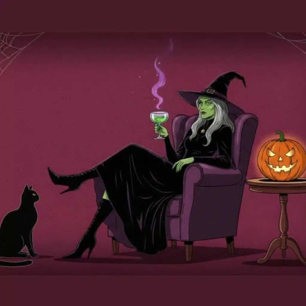 Midnight at the Velvet Crypt | Retro Halloween Jazz