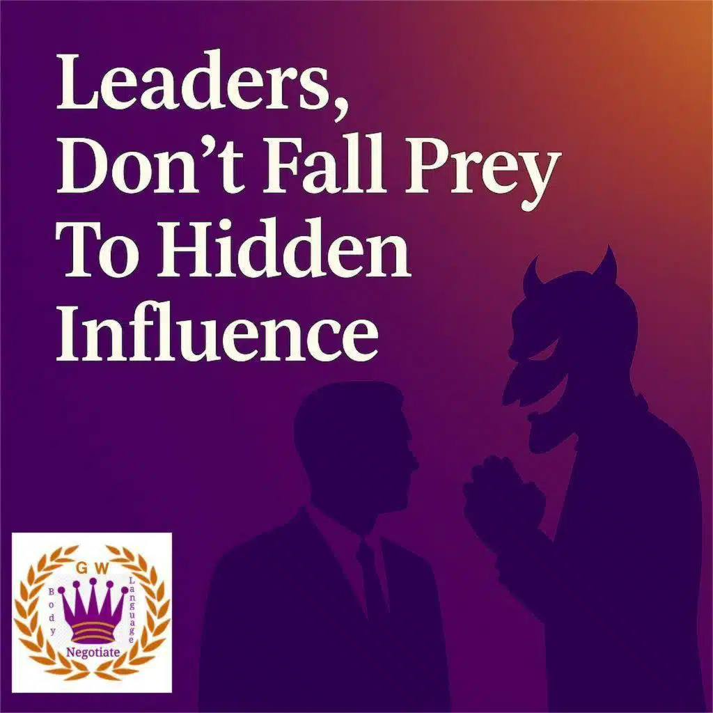 “Hidden Influencers - How Leaders Can Guard Their Minds in Decision-Making and Negotiations with G.R.E.G. and G.A.I.N.”