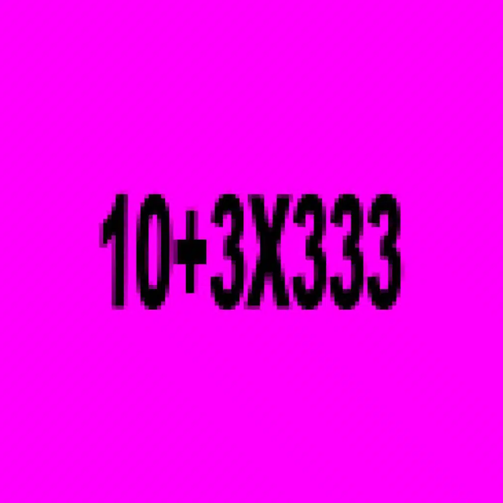 10+3×333