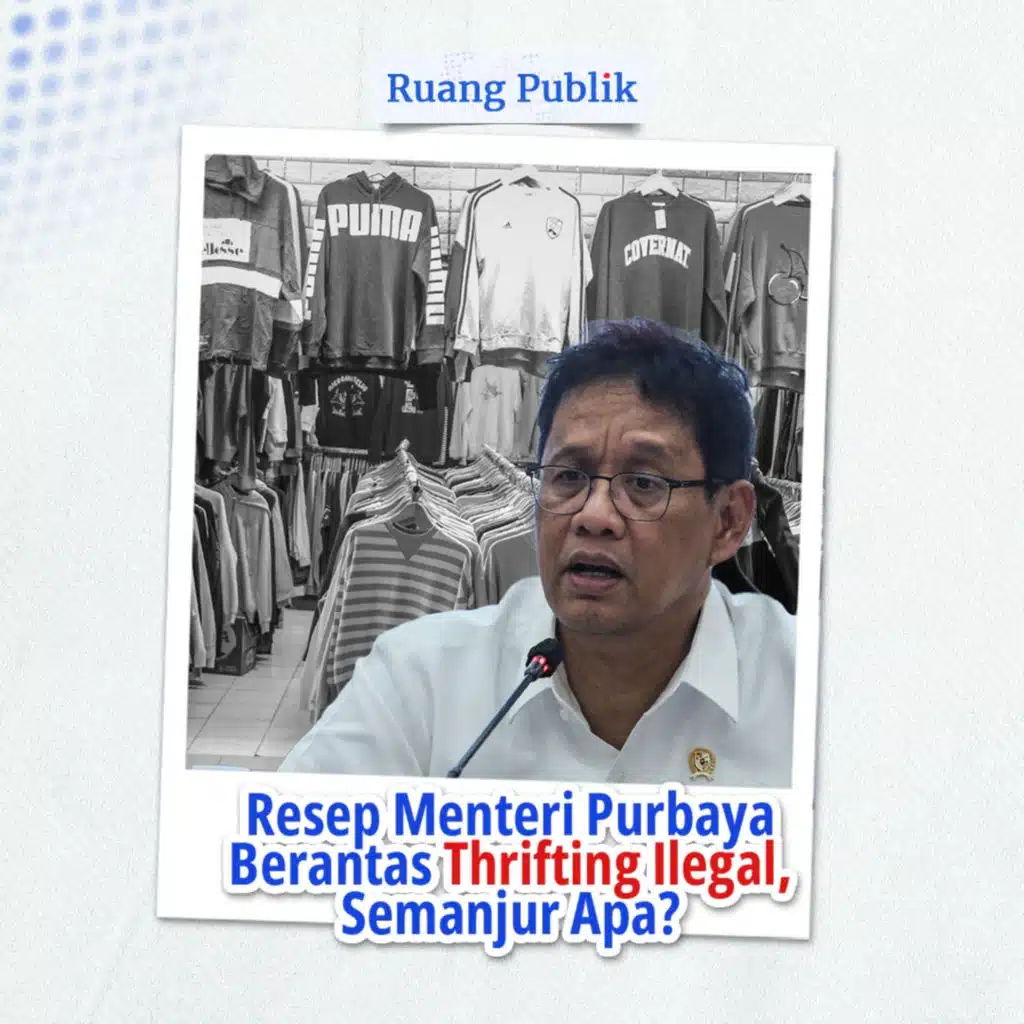 Resep Menteri Purbaya Berantas Thrifting Ilegal, Semanjur Apa?