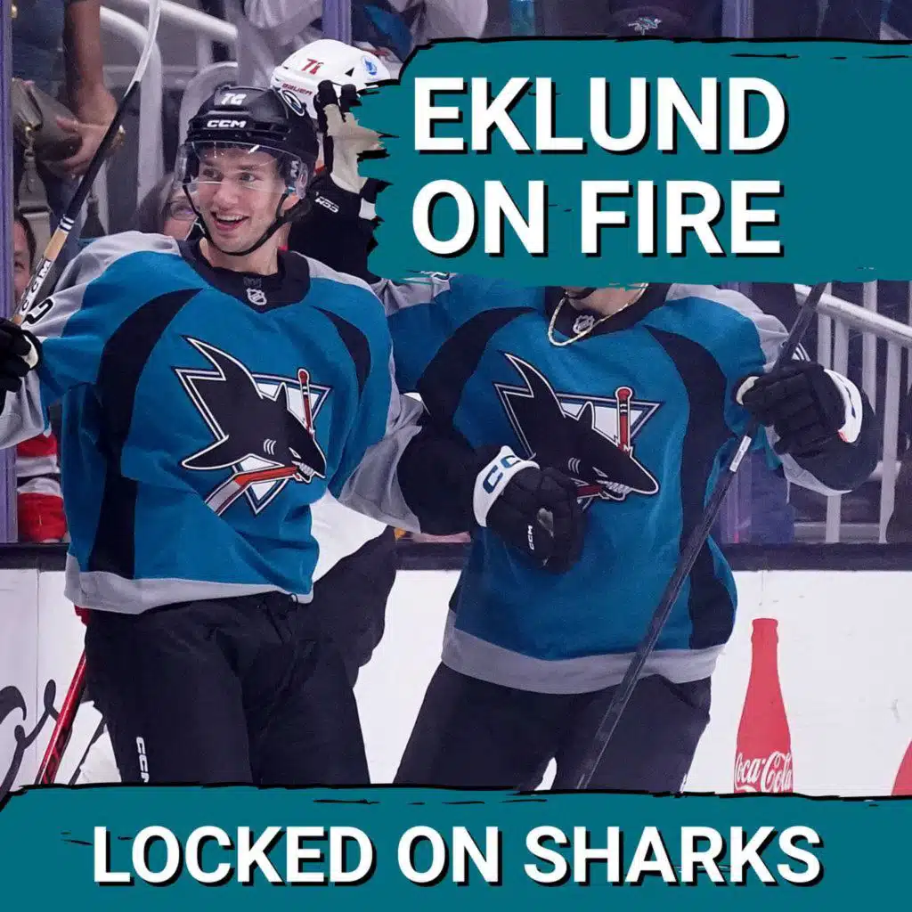 Sharks Second Line EXPLODES with Eklund, Wennberg, and Kurashev LEADING Convincing Victory Over Devils