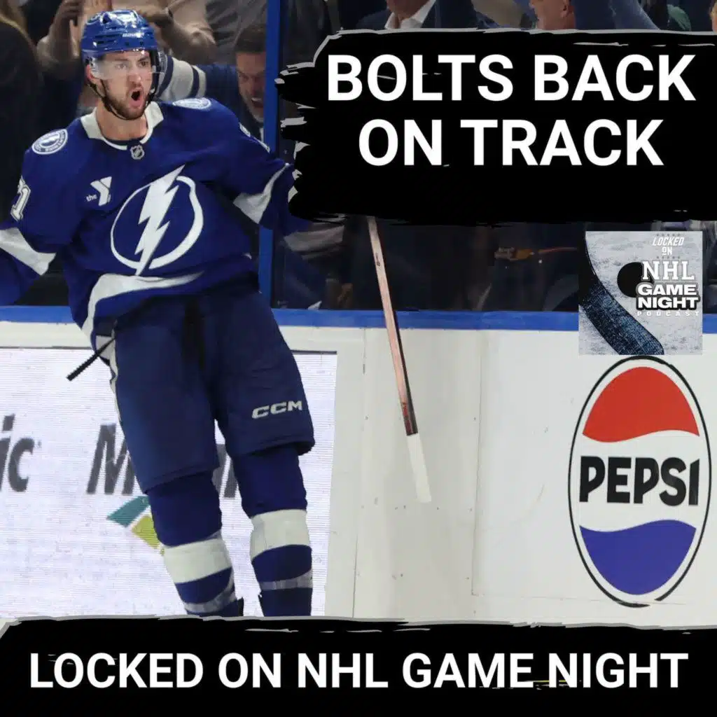 GAME NIGHT: Are the Bolts back on track? CRAZY finish in LA. Are the Pens for REAL? Flyers off season add comes up big