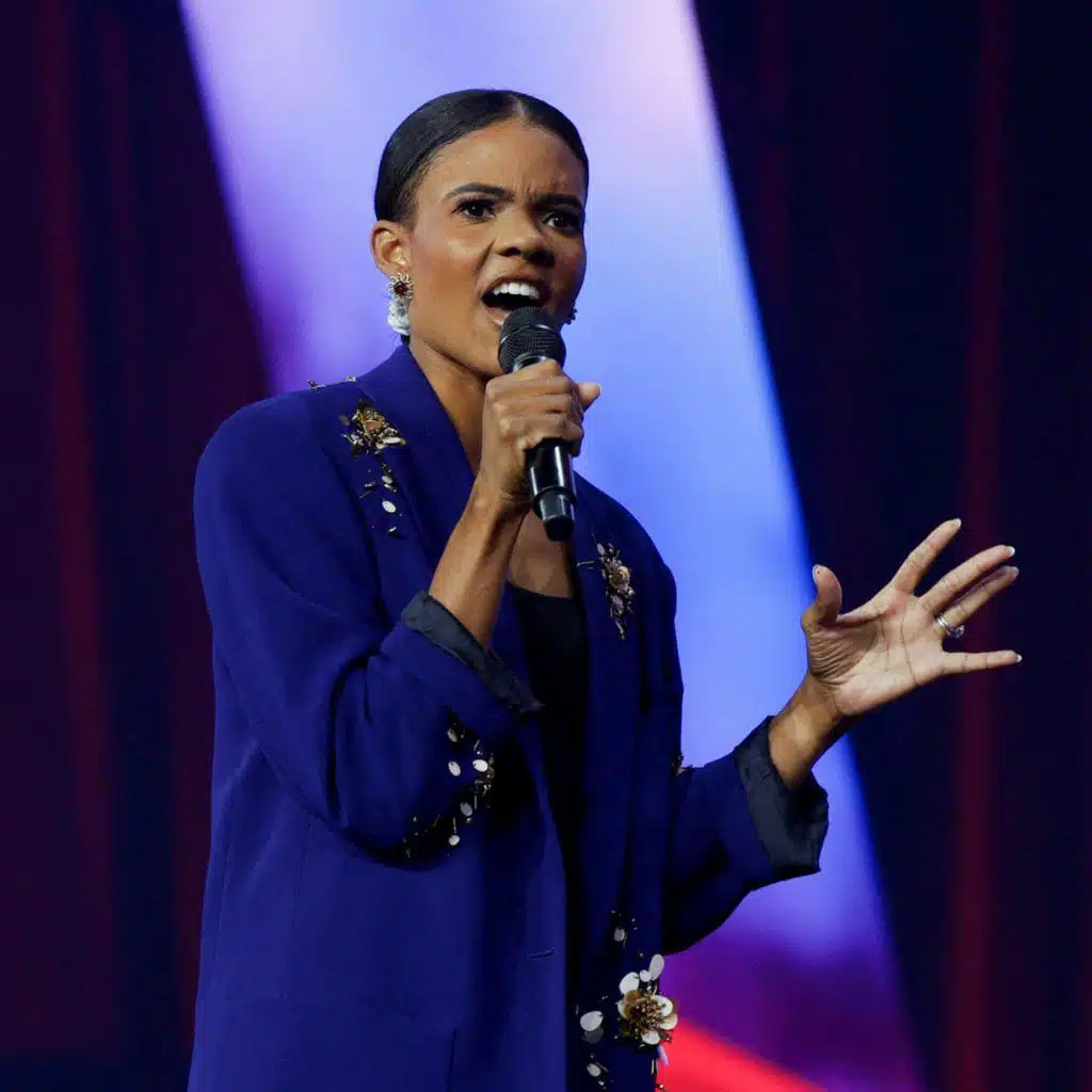 Why is the French president suing Candace Owens?
