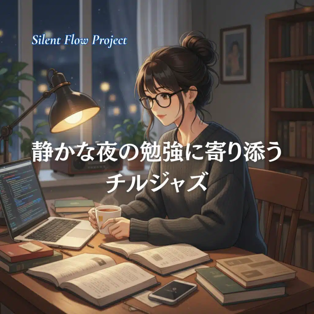 静かな夜の勉強に寄り添うチルジャズ