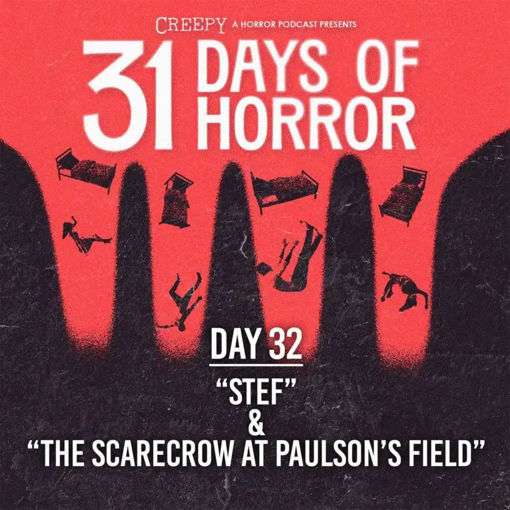 Day 32 - Stef & The Scarecrow in Paulson's Field