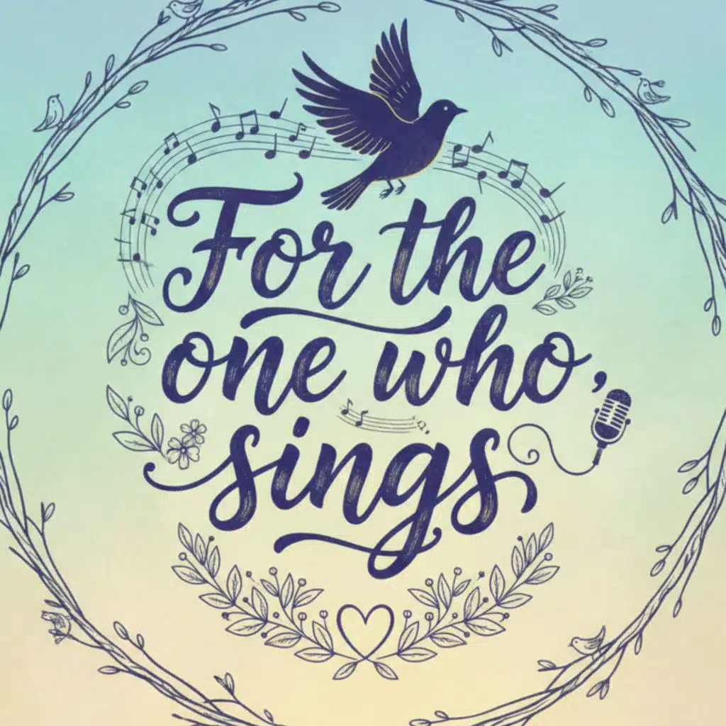 For the one who sings