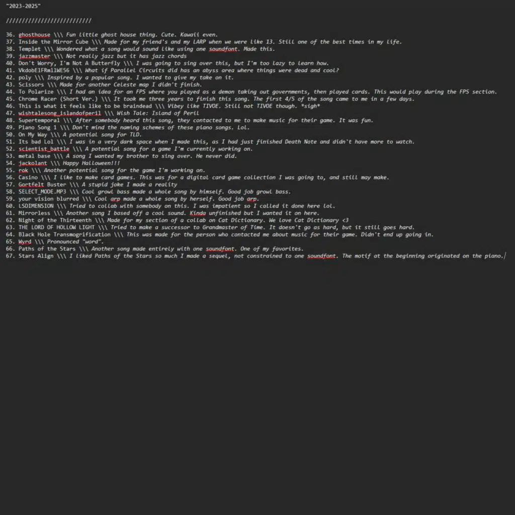 "2021-2025" (B-SIDE)