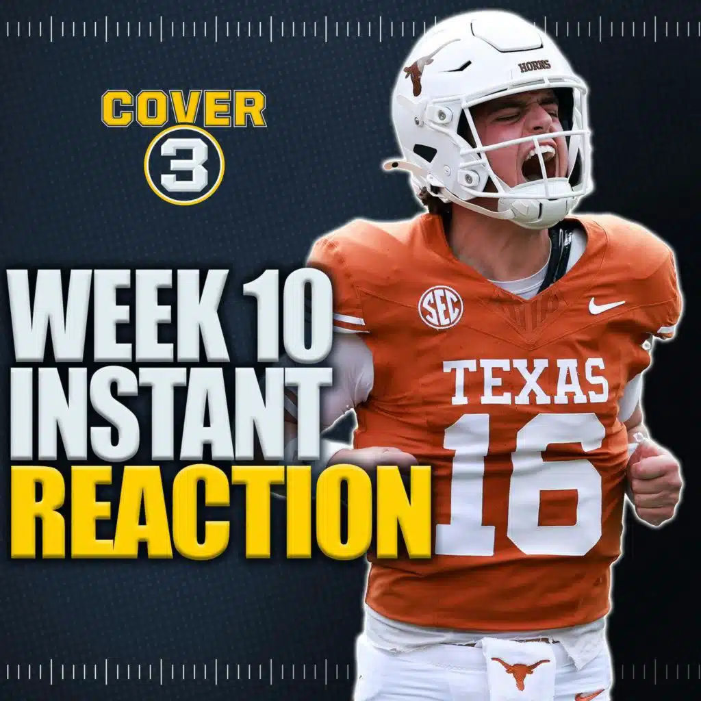Week 10 INSTANT REACTION: Texas-Vanderbilt, Oklahoma-Tennessee & More | Cover 3 College Football