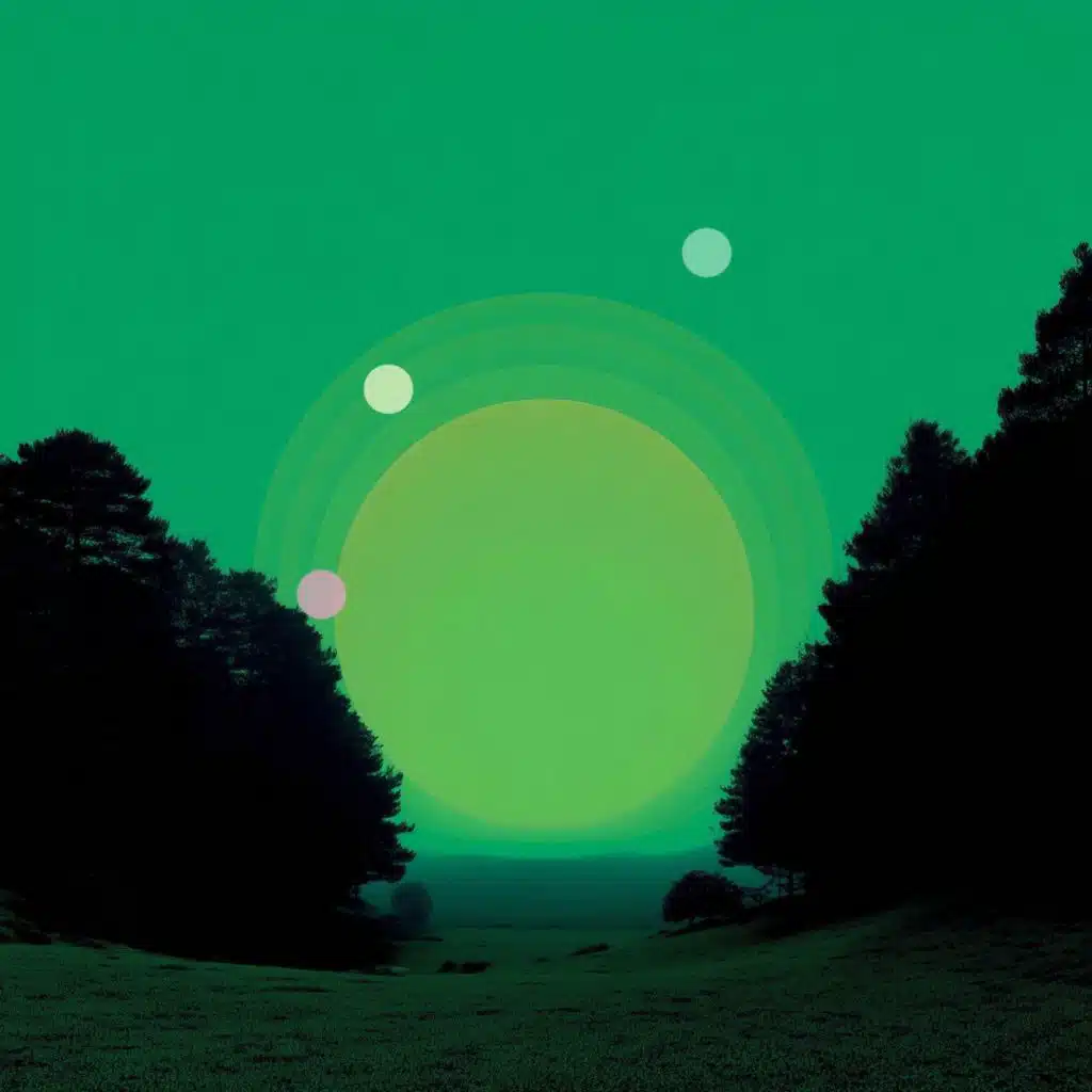 الضوضاء الخضراء مع موجات دلتا | راحة، قراءة وتركيز