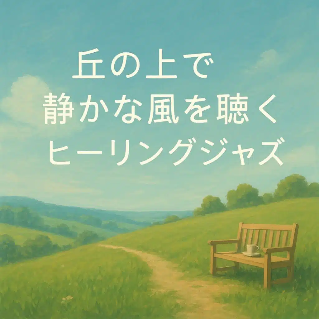 丘の上で静かな風を聴くヒーリングジャズ