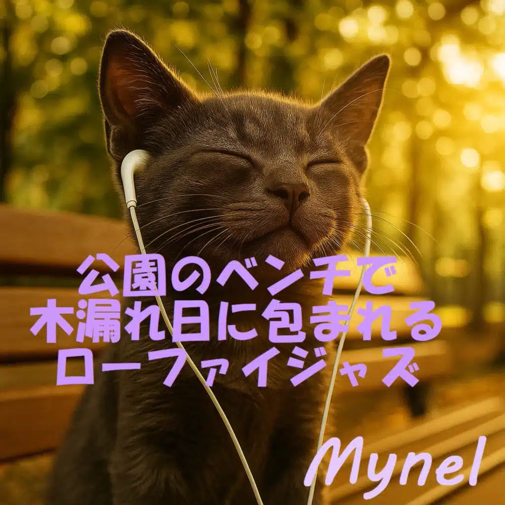 【Lo-fi Jazz】公園のベンチで木漏れ日に包まれるローファイジャズ