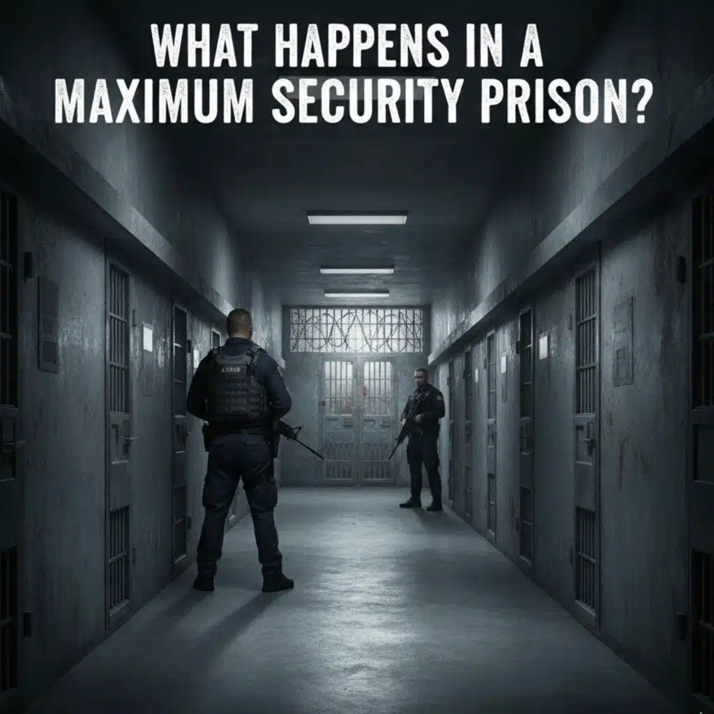 What Happens in a Maximum Security Prison?