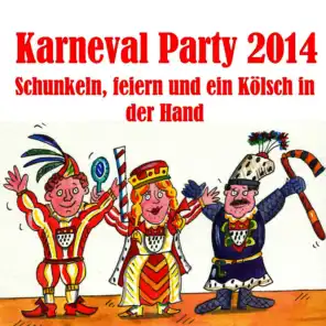 Karneval Party 2014 - Schunkeln, feiern und ein Kölsch in der Hand