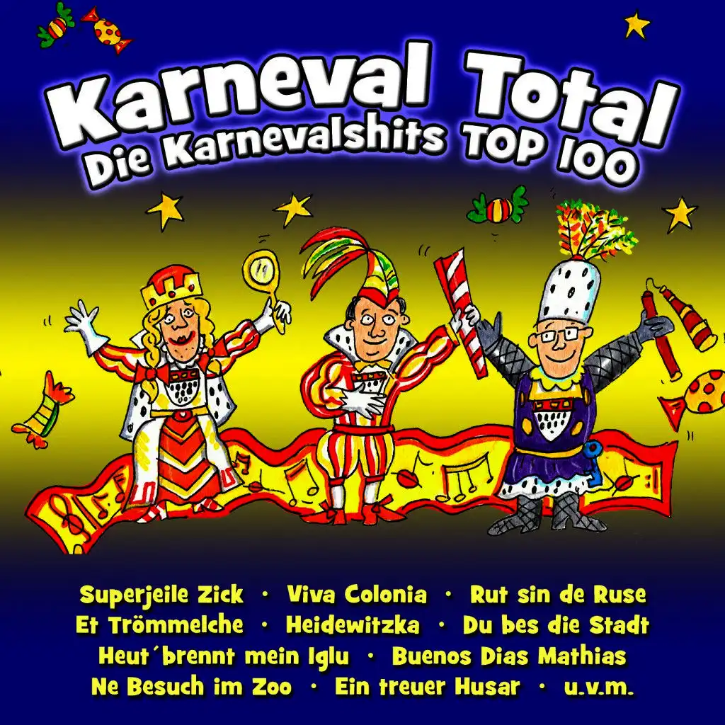 Karneval Total - Die Karnevalshits Top 100