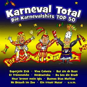 Karneval Total - Die Karnevalshits Top 50