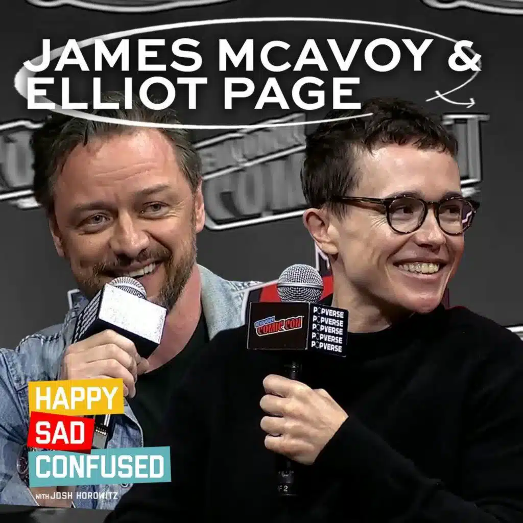 James McAvoy & Elliot Page
