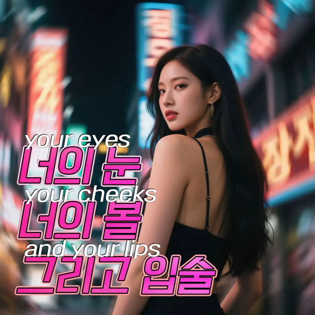 Your Eyes, Your Cheeks and Your Lips