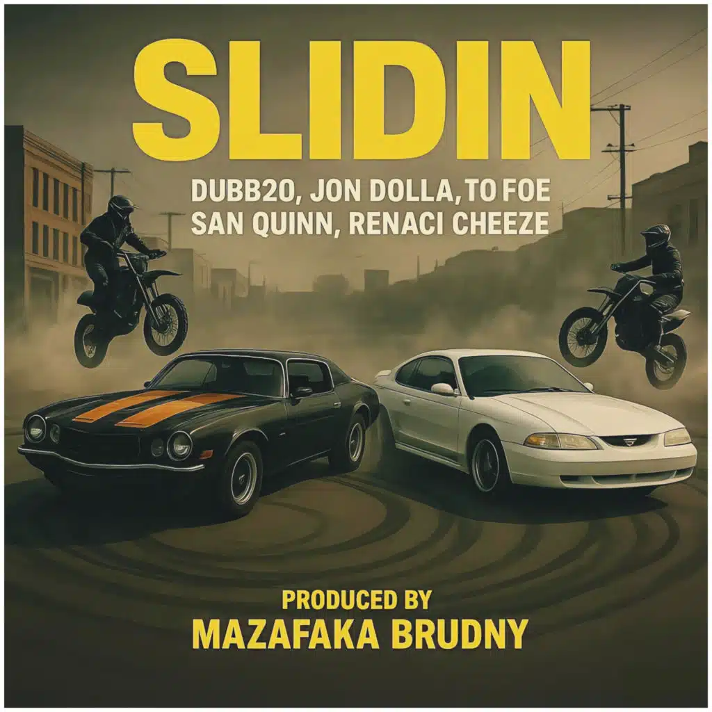 Slidin (feat. Dubb 20, Jon Dolla, To Foe & San Quinn)