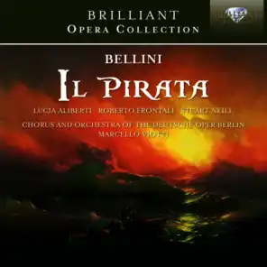 Il pirata, Act 1: "Coraggio! Costanza!" (Chorus, Goffredo)