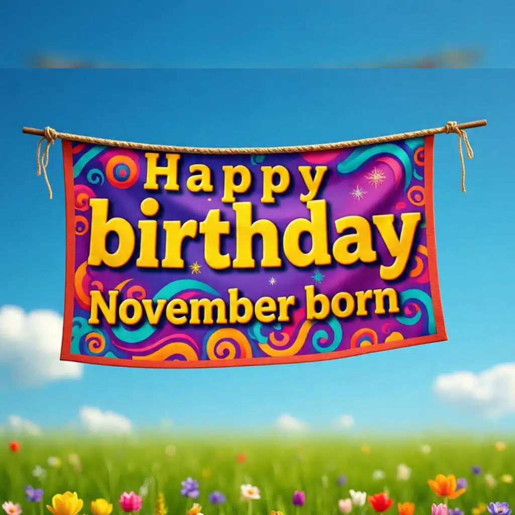 Happy birthday November born