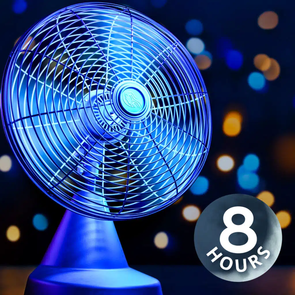 Fan White Noise for Sleep | 8 Hours