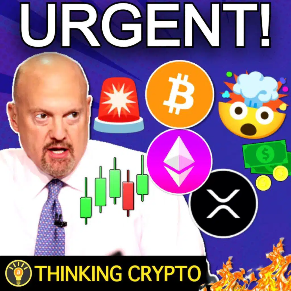 JIM CRAMER TURNS BEARISH AS BITCOIN NEARS CRITICAL LEVEL FOR THE CRYPTO BULL MARKET!