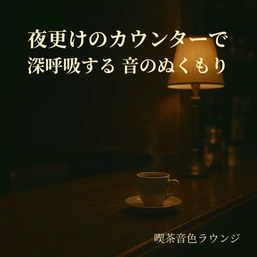 夜更けのカウンターで深呼吸する 音のぬくもり - The Warmth of Sound at a Late-Night Counter