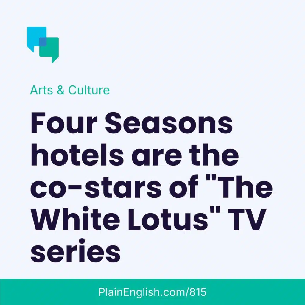 Four Seasons hotels win big with ‘White Lotus’