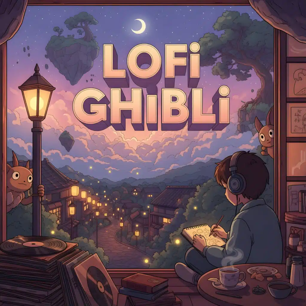 Honshu Lo fi, Lofi Ghibli & Studio Ghibli Lofi