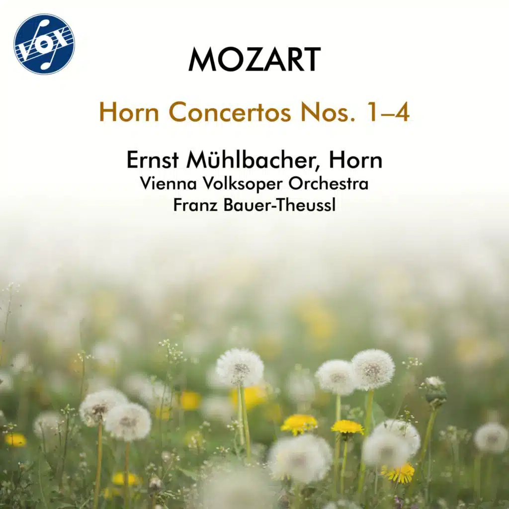 Mozart: Horn Concertos Nos. 1-4