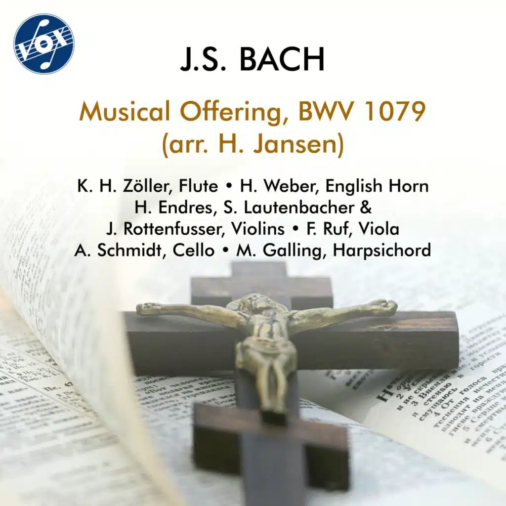 J.S. Bach: Musicalisches Opfer, BWV 1079