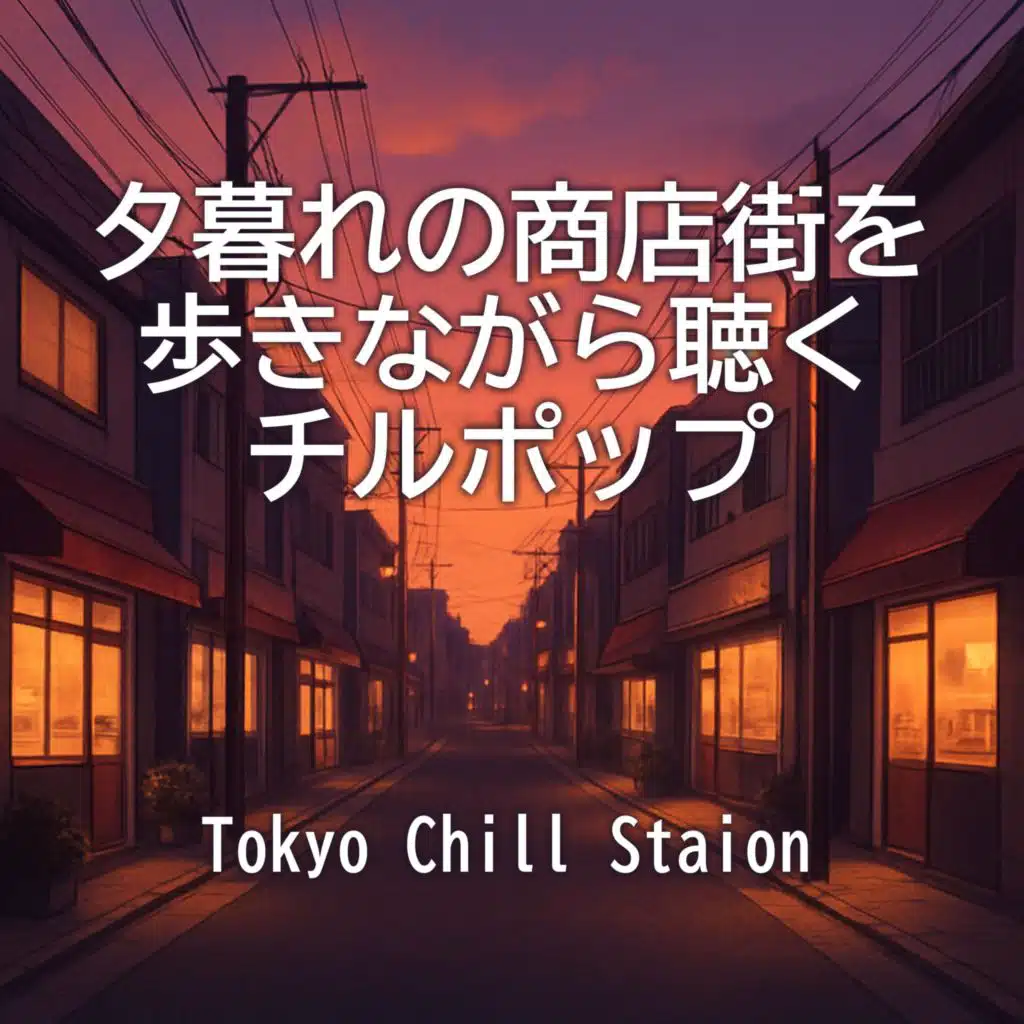 夕暮れの商店街を歩きながら聴くチルポップ