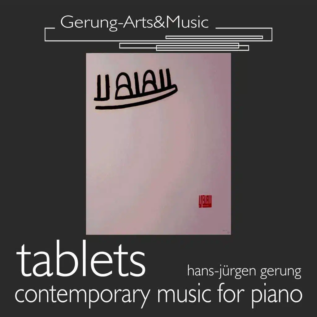 Acht Schrifttafeln (Klanglandschaften für präpariertes Klavier)