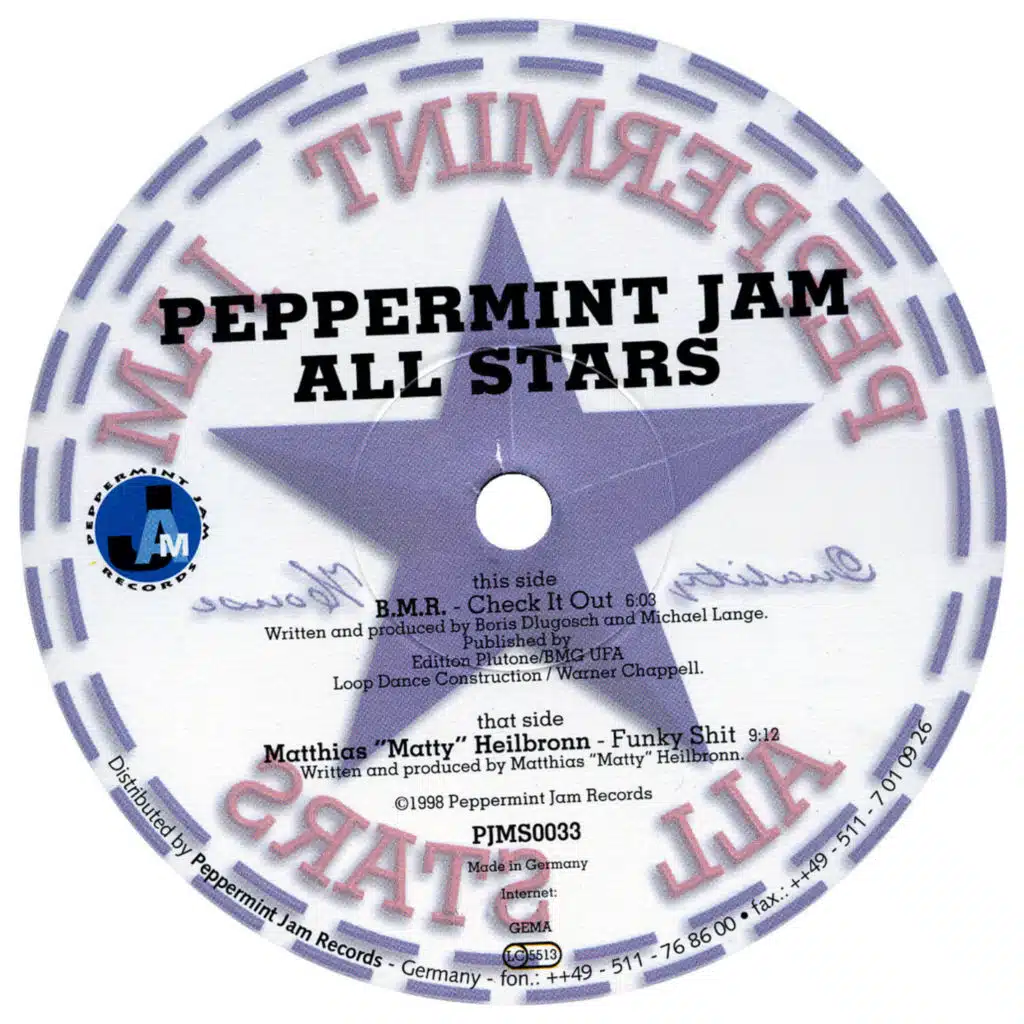 Peppermint Jam Allstars, Vol. 1