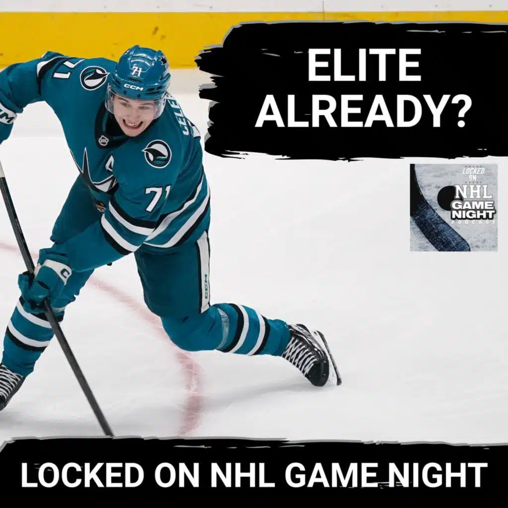 GAME NIGHT: Rangers RULE the road, Celebrini continues to look ELITE, Bedard and Kaprizov SHINE