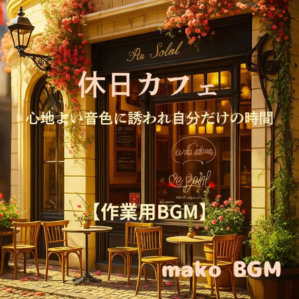 休日カフェ 心地よい音色に誘われ自分だけの時間【作業用BGM】