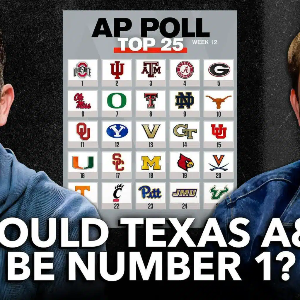 AP POLL REACTION & College Football Week 11 Recap | Should Texas A&M Be #1?