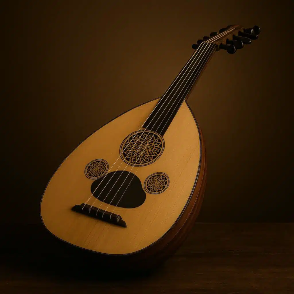 نغمة عود صافية