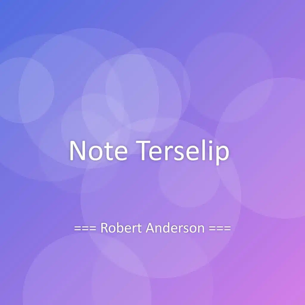 Note Terselip
