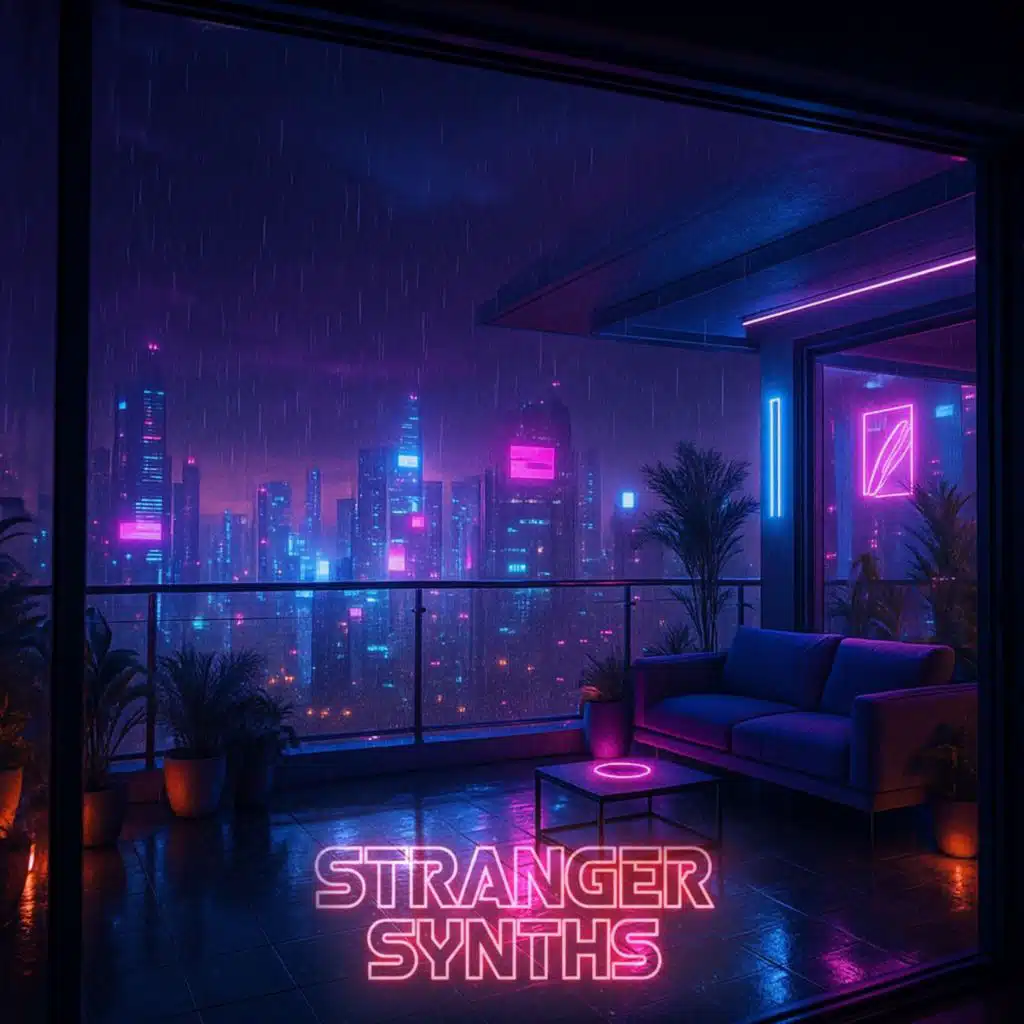 Balcony Over Neon City | Stranger Synths