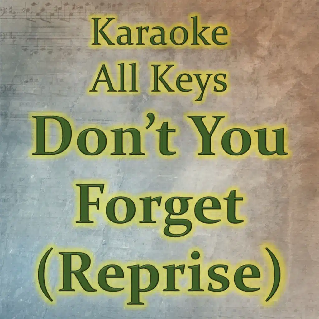 Karaoke All Keys