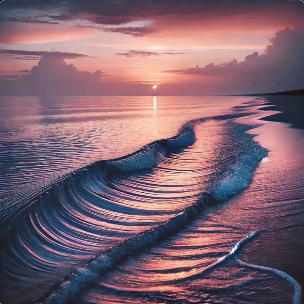 Les VAGUES calmes de la mer bercent un profond SOMMEIL