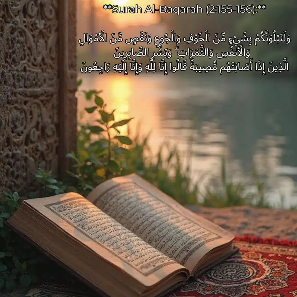وبشر الصابرين الذين إذا أصابتهم - Surah Al Baqarah