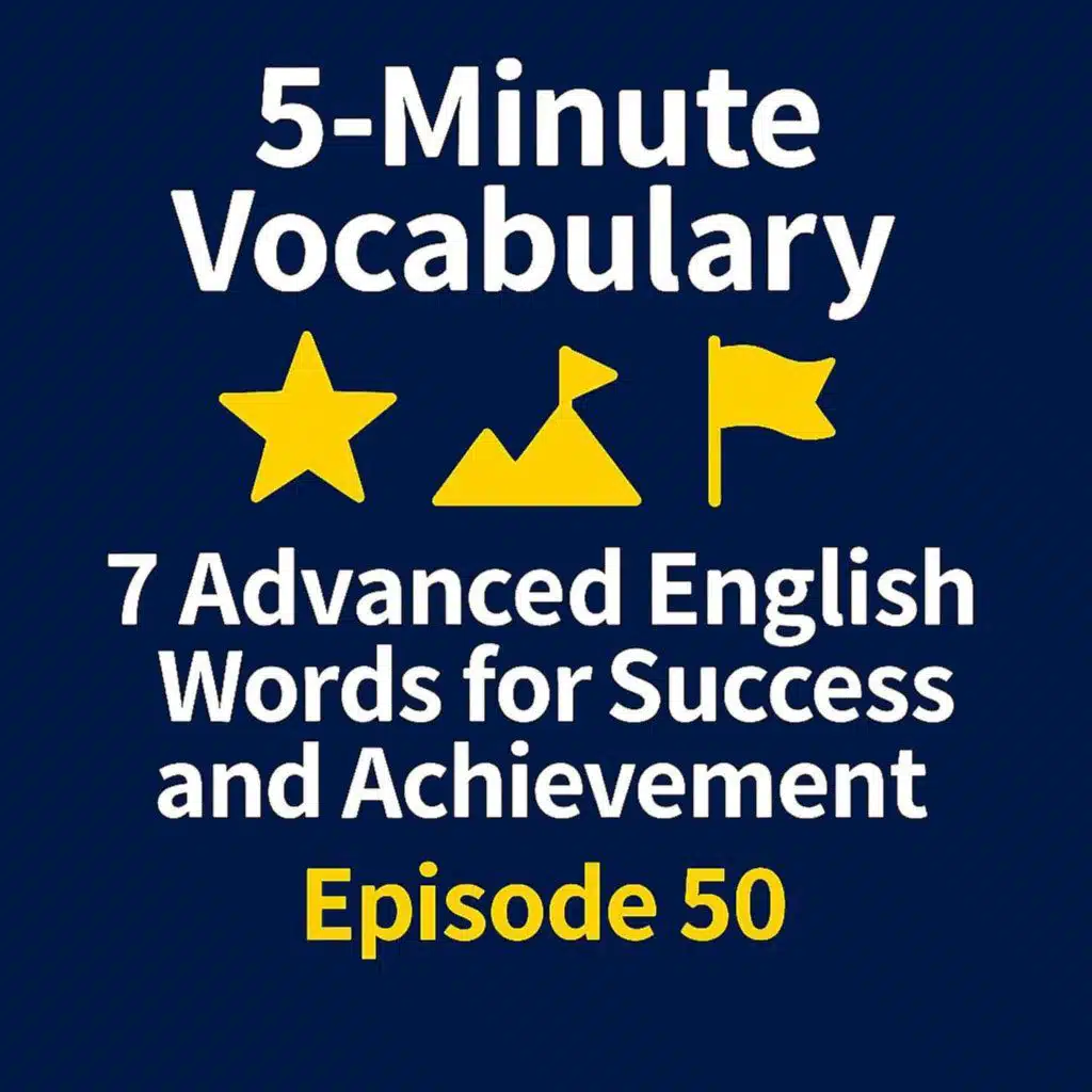 7 Advanced English Words for Success and Achievement