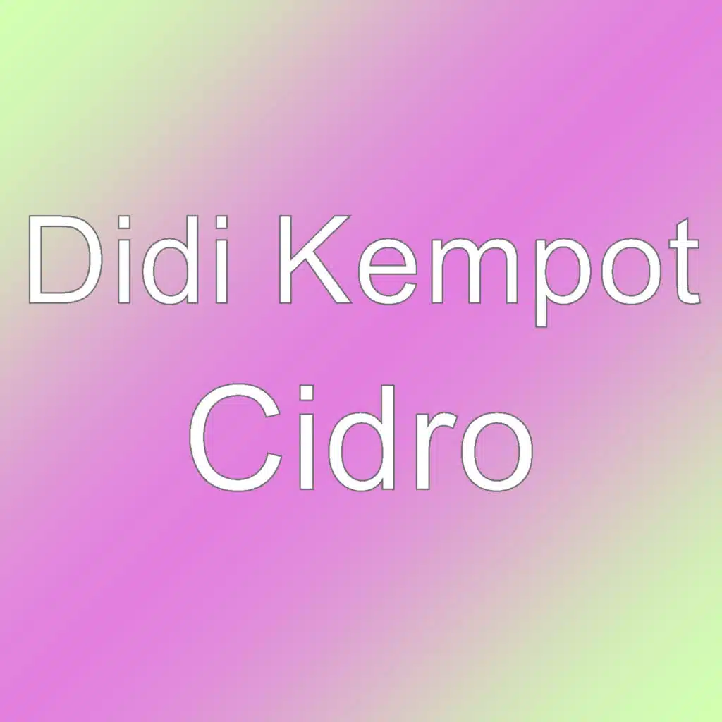 Cidro
