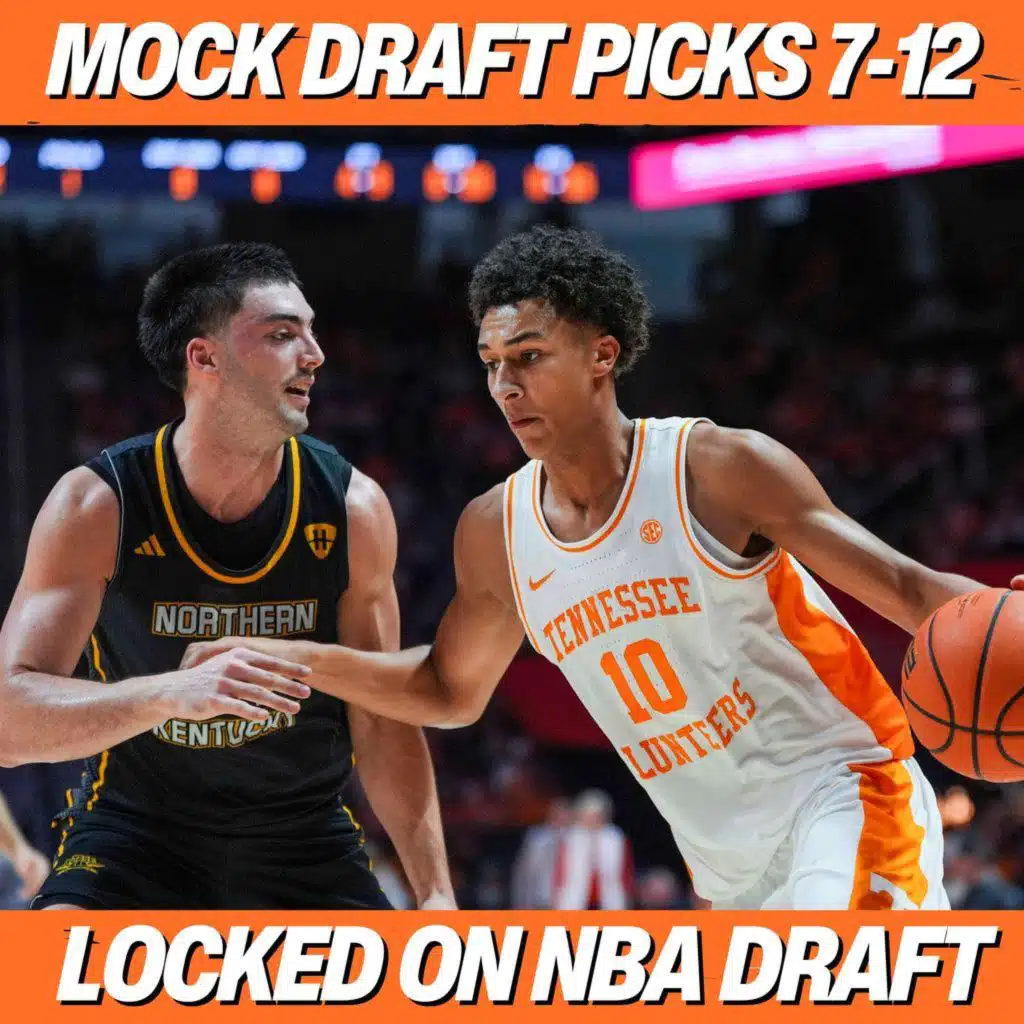 2026 NBA MOCK DRAFT V.1 | Picks 7-12: Koa Peat, Nate Ament, MORE!