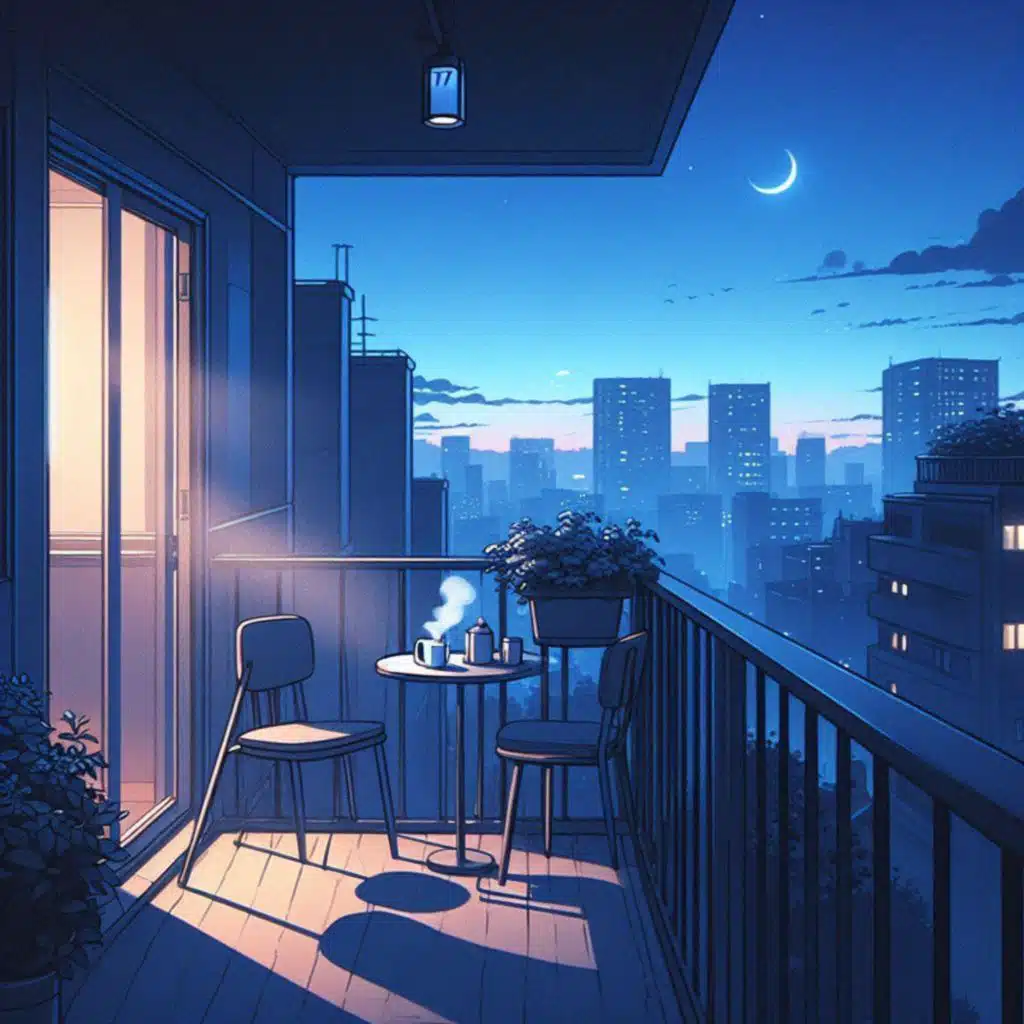 balcony 5:17 am